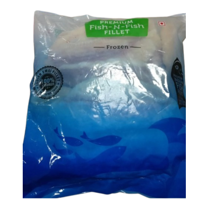 Indian Basa Fillets, 20% Glaze (5-7 pcs/pack), 2.5 kg