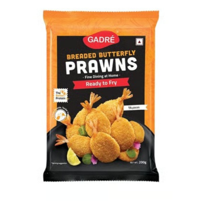 Gadre Butterfly Prawns, 1 kg