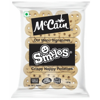 McCain Smiles, 1.5 kg (8 pck)