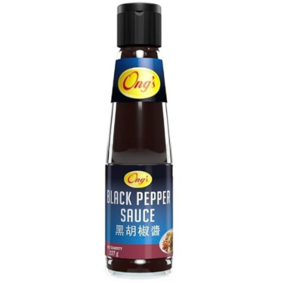 Ong's (Oriental) Black Pepper Sauce, 227 gm
