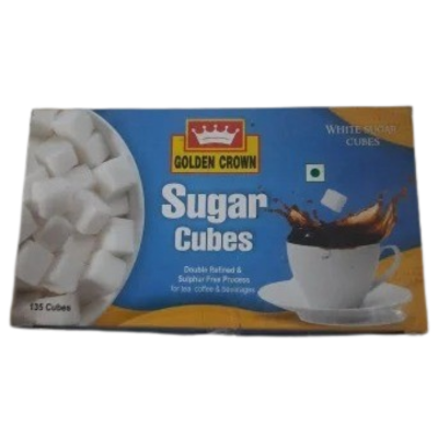 Golden Crown Sugar Cube, 500 gm