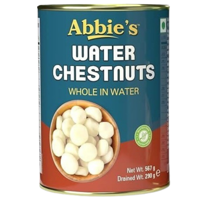 Abbie's Water Chesnut Whole In Water, 567 gm