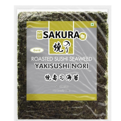 Sakura Roasted Noori 50 Sheet, 120 gm