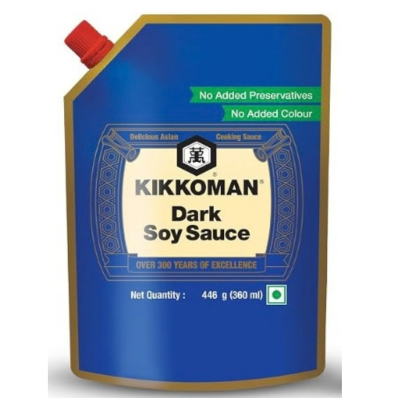 Kikkoman Dark Soy Sauce, 446 gm