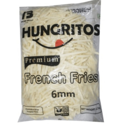 Hungritos French Fries 6 mm, 2.5 kg