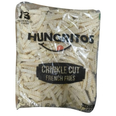 Hungritos Crinkle Cut French Fries, 2 kg