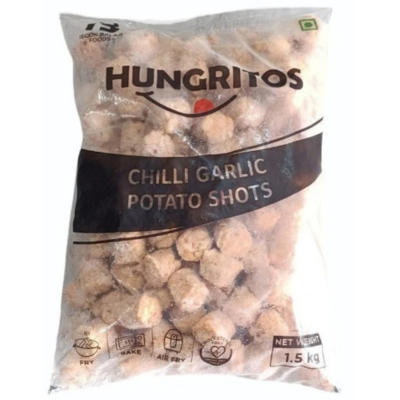 Hungritos Chilli Garlic Potato Shots, 1 kg