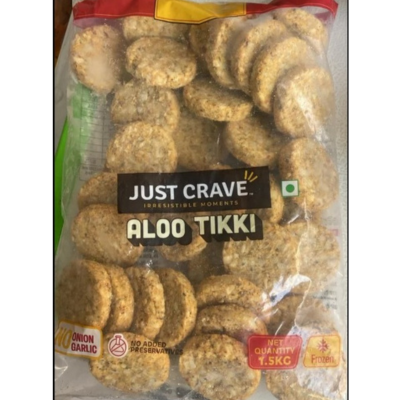 Just Crave Aloo Tikki, 1.5 kg