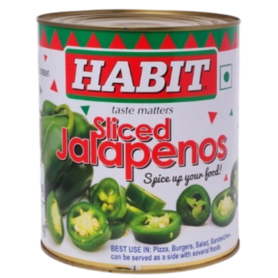 Habit Jalepeno Sliced, 2.9 kg